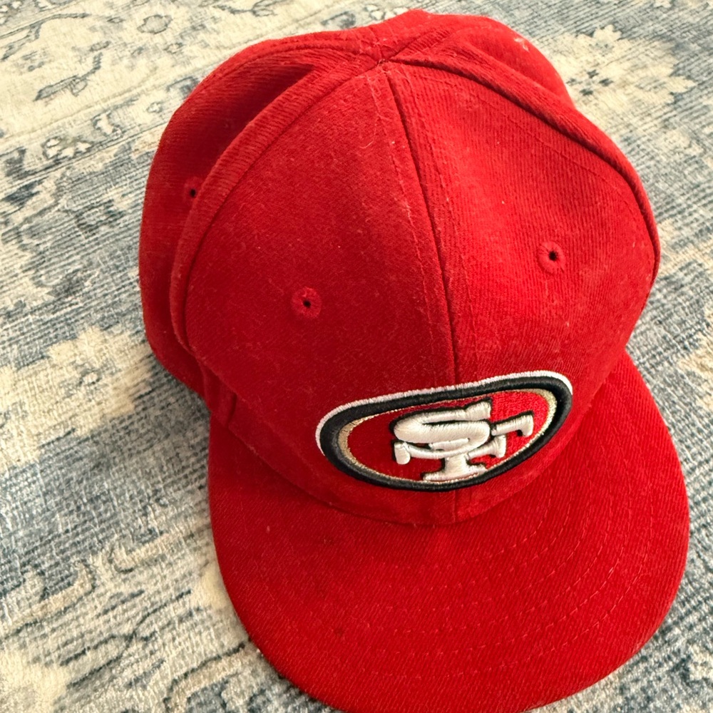 San Francisco 49ers Red Wool Baseball Cap- toddler